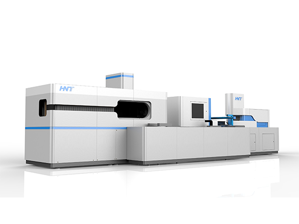 Automatic Roll Strapping Packing Line