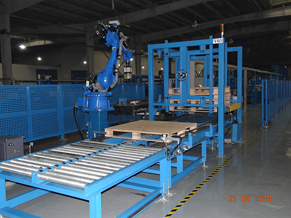 Robot Stacker Machine